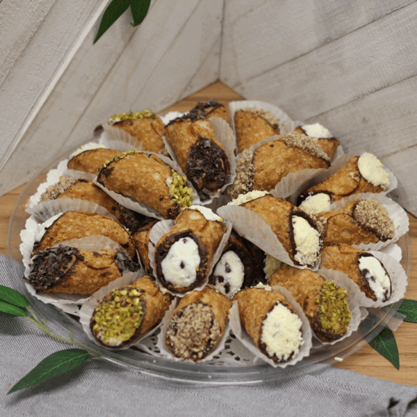 Italian Mini Cannoli Tray
