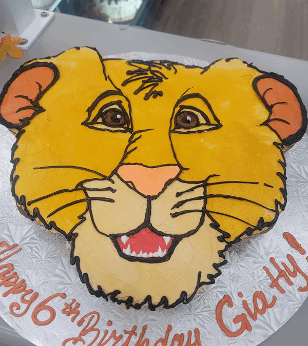 Lion King Custom Cake