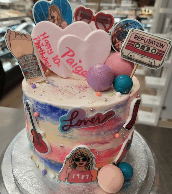 Taylor Swift Lovers Era Cake