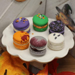 Halloween French Macarons 6PK
