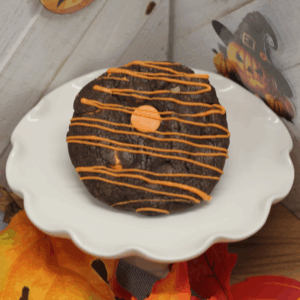 Triple Chocolate Halloween Jumbo Cookie