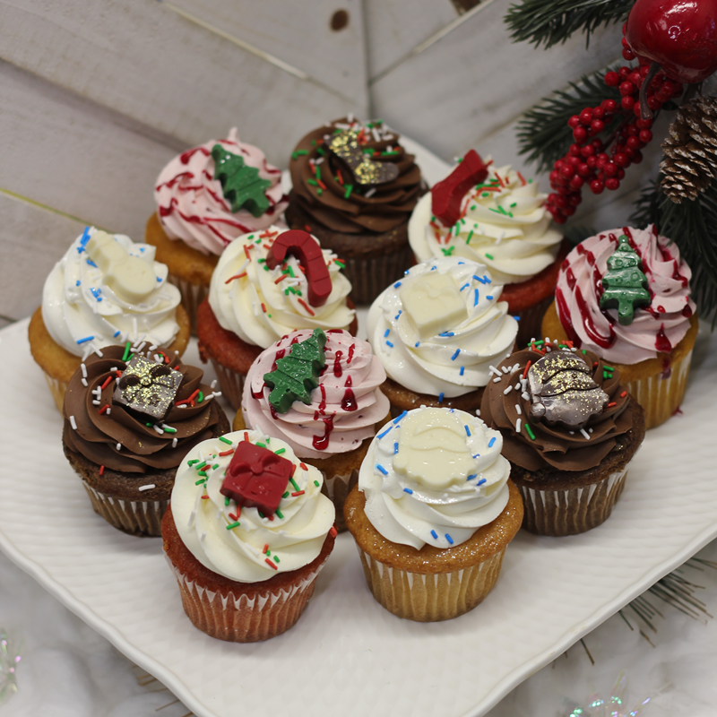 Christmas Cupcake Promotion 12PK